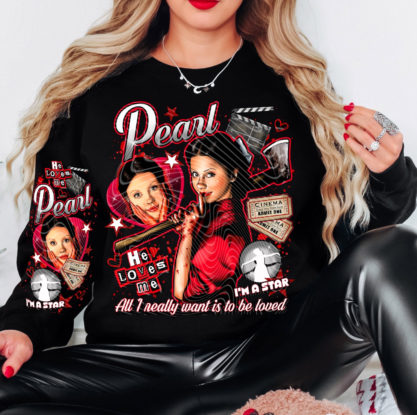 All I Really Want is to be Loved DTF Transfer | Trendy Valentine's Day DTF Transfer | Ready to Press | High Quality DTF Transfers | Fast Shipping