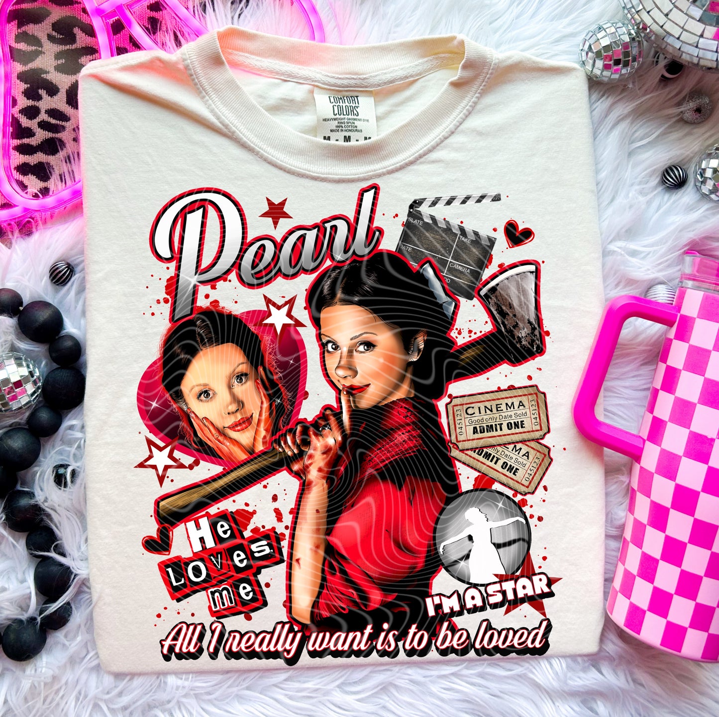 All I Really Want is to be Loved DTF Transfer | Trendy Valentine's Day DTF Transfer | Ready to Press | High Quality DTF Transfers | Fast Shipping