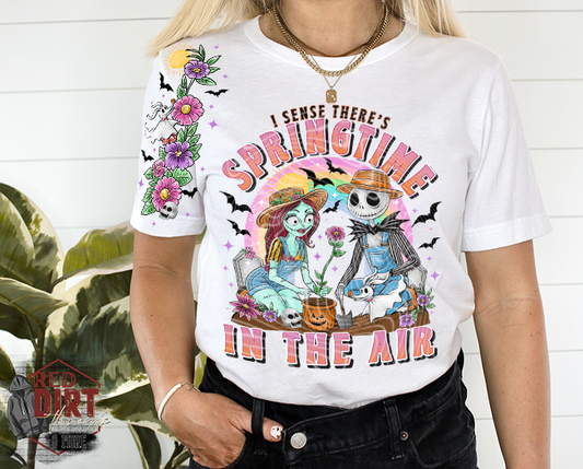 I Sense There's Springtime in the Air DTF Transfer with Sleeve | Trendy Spring DTF Transfer | High Quality Image Transfers | Ready to Press | Fast Shipping