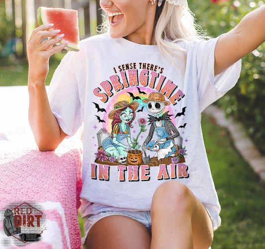 I Sense There's Springtime In The Air DTF Transfer | Trendy Spring DTF Transfer | Ready to Press | High Quality DTF Transfers | Fast Shipping