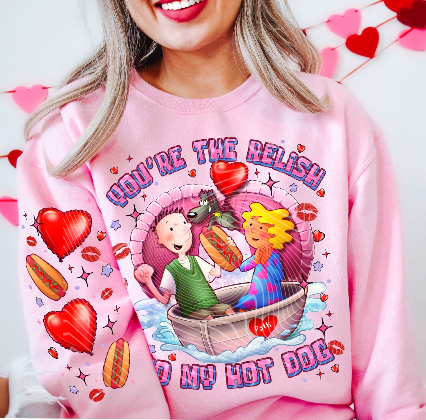 You're the Relish to my Hotdog DTF Transfer | Trendy Valentine's Day DTF Transfer | Ready to Press | High Quality DTF Transfers | Fast Shipping