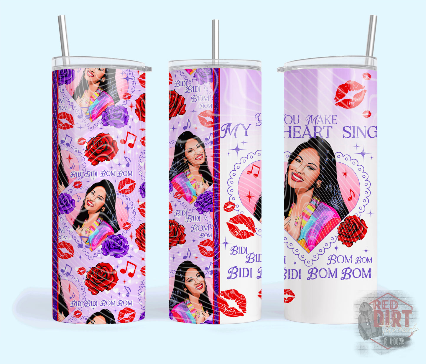 You Make My Heart Sing Insulated Tumbler with Plastic Lid and Sealed Reusable Straw | Trendy Cup | Hot/Cold Tumbler