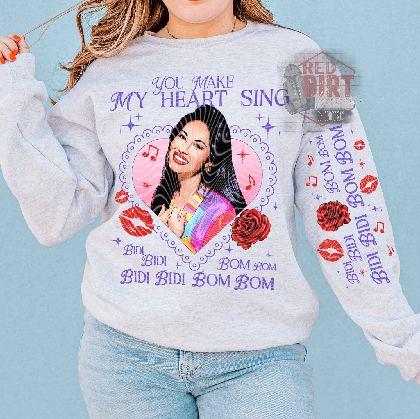 You Make My Heart Sing DTF Transfer | Trendy DTF Transfer | High Quality Image Transfers | Ready to Press | Fast Shipping