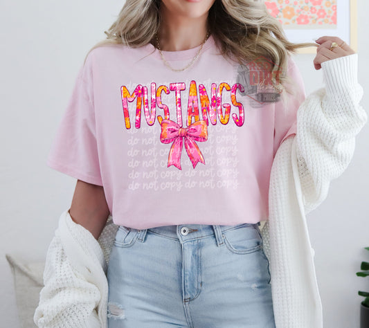 Spring Mustangs T-Shirt | Trendy School Spirit Shirt | Fast Shipping | Super Soft Shirts for Men/Women/Kid's