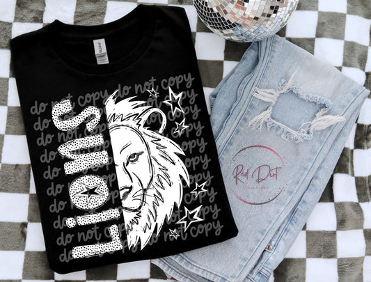 Lions T-Shirt | Trendy School Spirit Shirt | Fast Shipping | Super Soft Shirts for Men/Women/Kid's