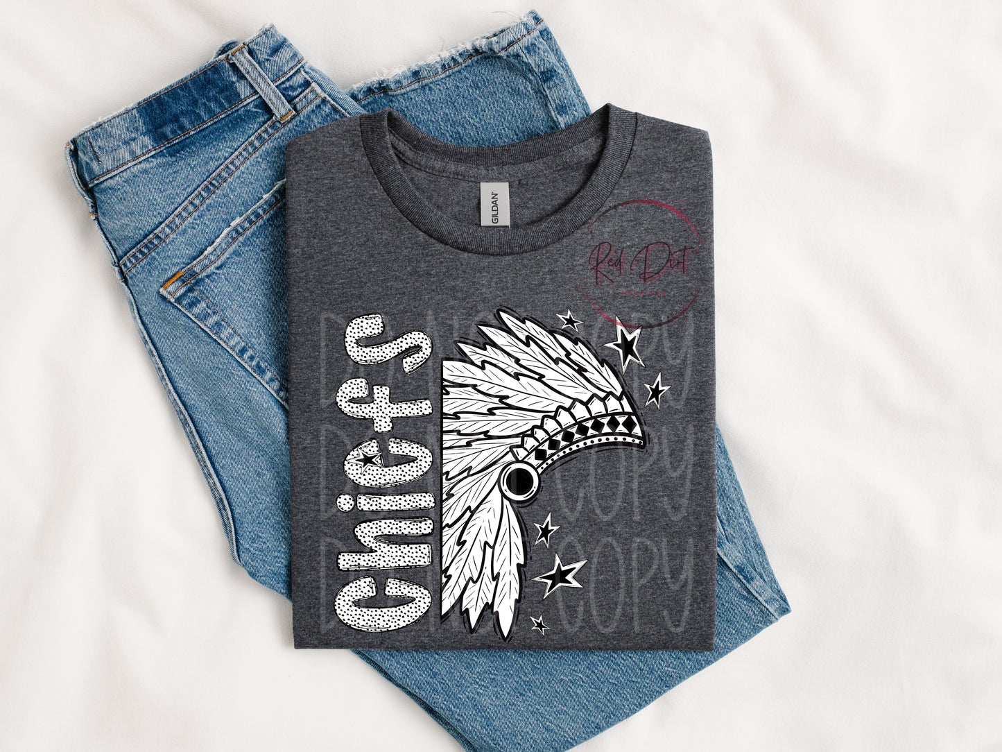 Chiefs T-Shirt | Trendy School Spirit Shirt | Fast Shipping | Super Soft Shirts for Men/Women/Kid's
