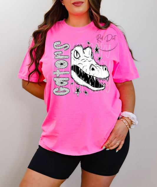 Gators DTF Transfer | Trendy School Spirit DTF Transfer | High Quality Image Transfers | Ready to Press | Instant Peel