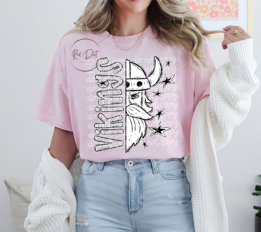 Vikings T-Shirt | Trendy School Spirit Shirt | Fast Shipping | Super Soft Shirts for Men/Women/Kid's