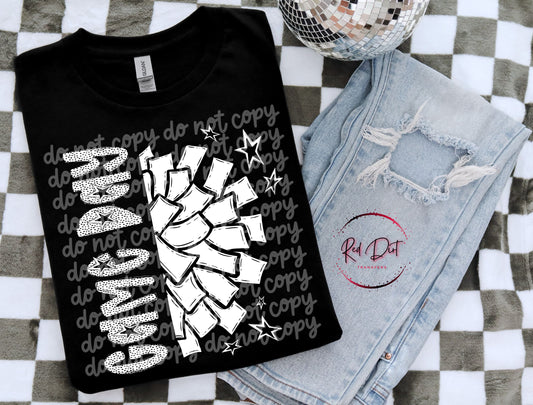 Game Day Dots DTF Transfer | Trendy Sports DTF Transfer | High Quality Image Transfers | Ready to Press | Instant Peel