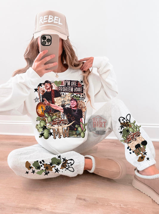I'm The Problem DTF Transfer | Trendy Music DTF Transfer | High Quality Image Transfers | Ready to Press | Fast Shipping