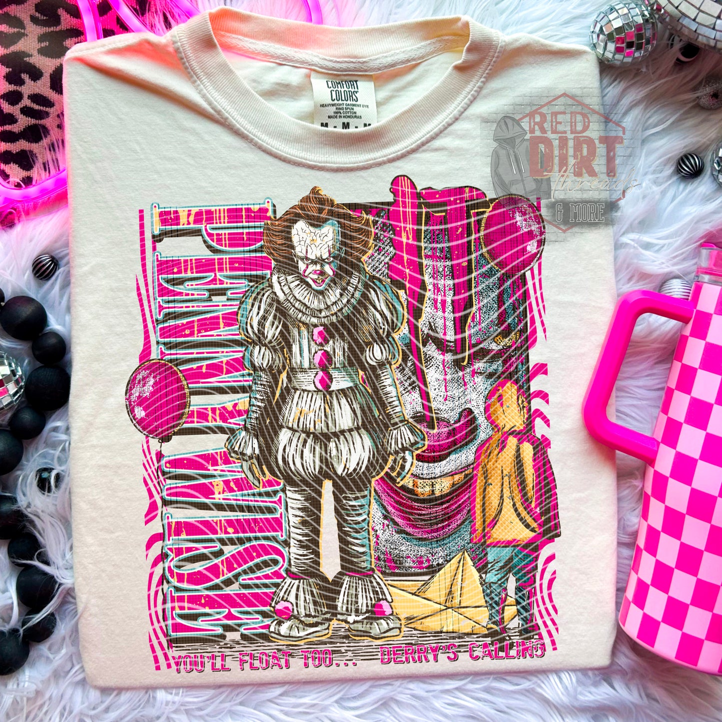 Vintage Pennywise DTF Transfer | Trendy Horror Characters DTF Transfer | High Quality Image Transfers | Ready to Press | Fast Shipping