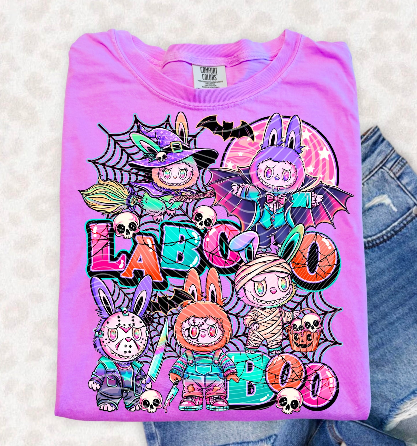 Boo Toys DTF Transfer | Trendy Halloween DTF Transfer | High Quality Image Transfers | Ready to Press | Instant Peel