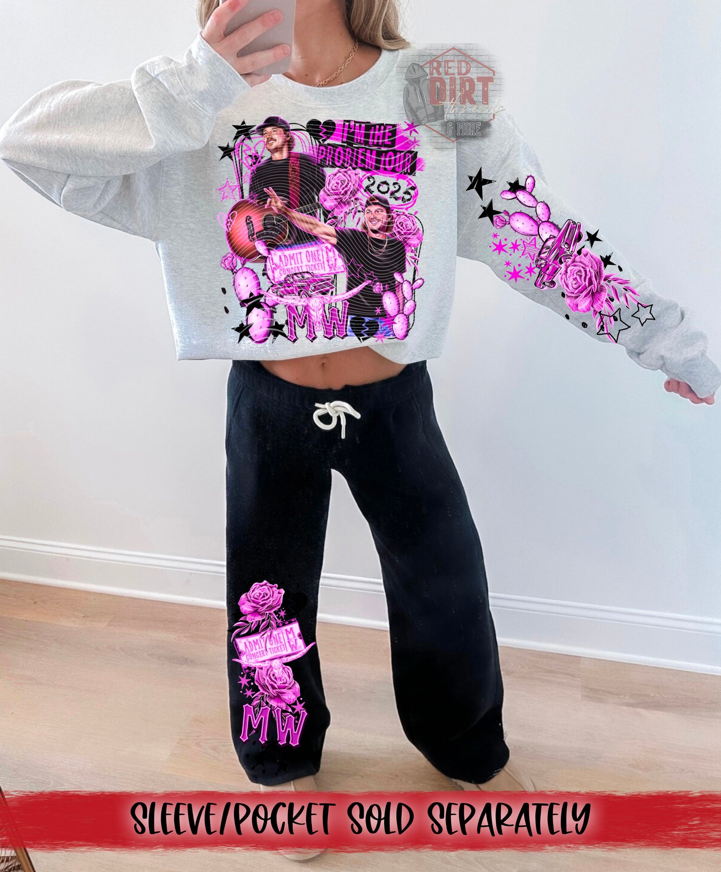 I'm The Problem DTF Transfer | Trendy Music DTF Transfer | High Quality Image Transfers | Ready to Press | Fast Shipping