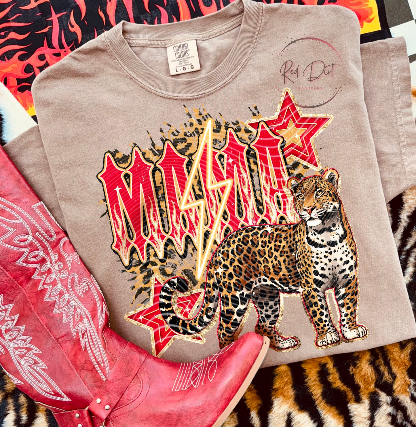 Mama Leopard DTF Transfer | Trendy Mom/Mini DTF Transfer | High Quality Image Transfers | Ready to Press | Fast Shipping