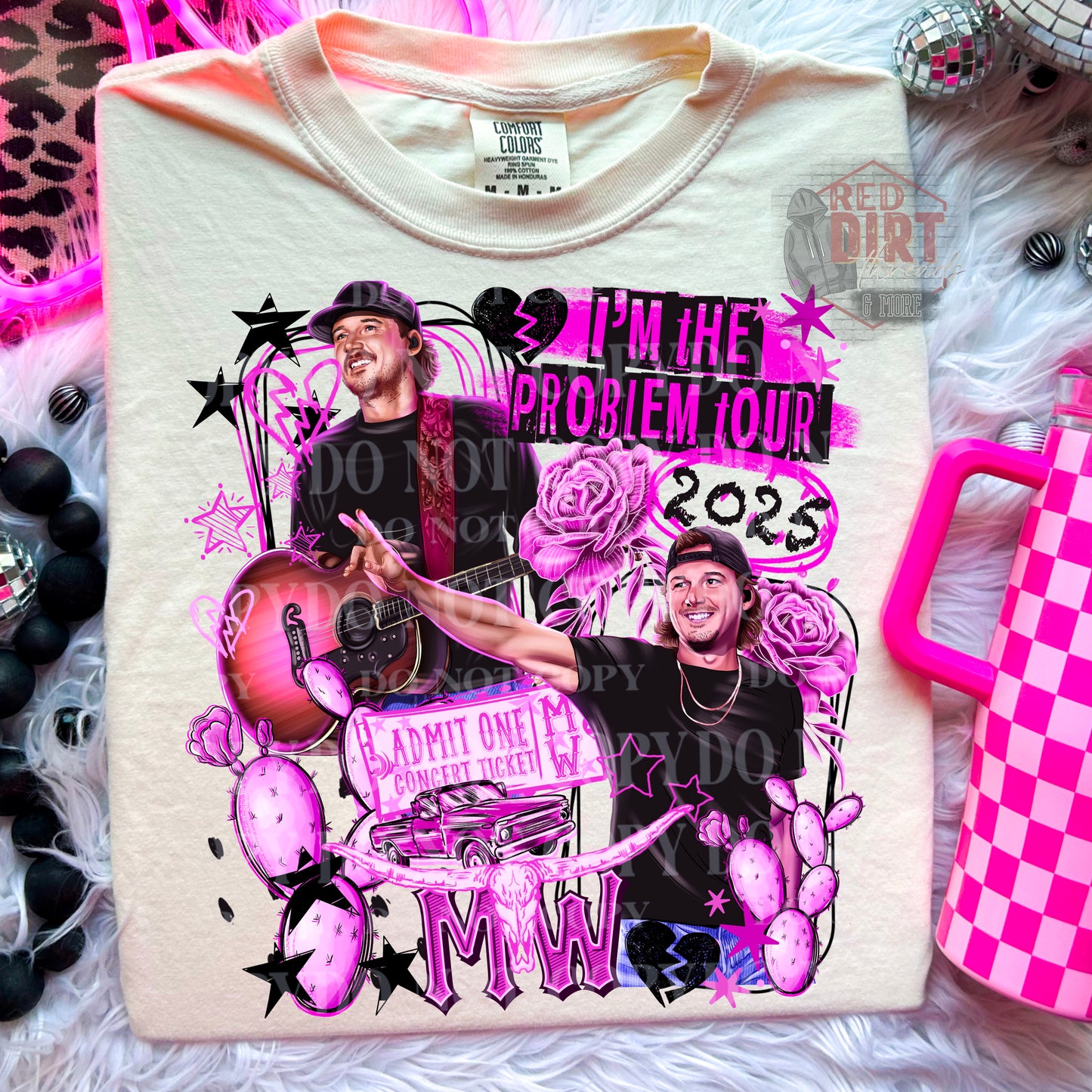 I'm The Problem DTF Transfer | Trendy Music DTF Transfer | High Quality Image Transfers | Ready to Press | Fast Shipping