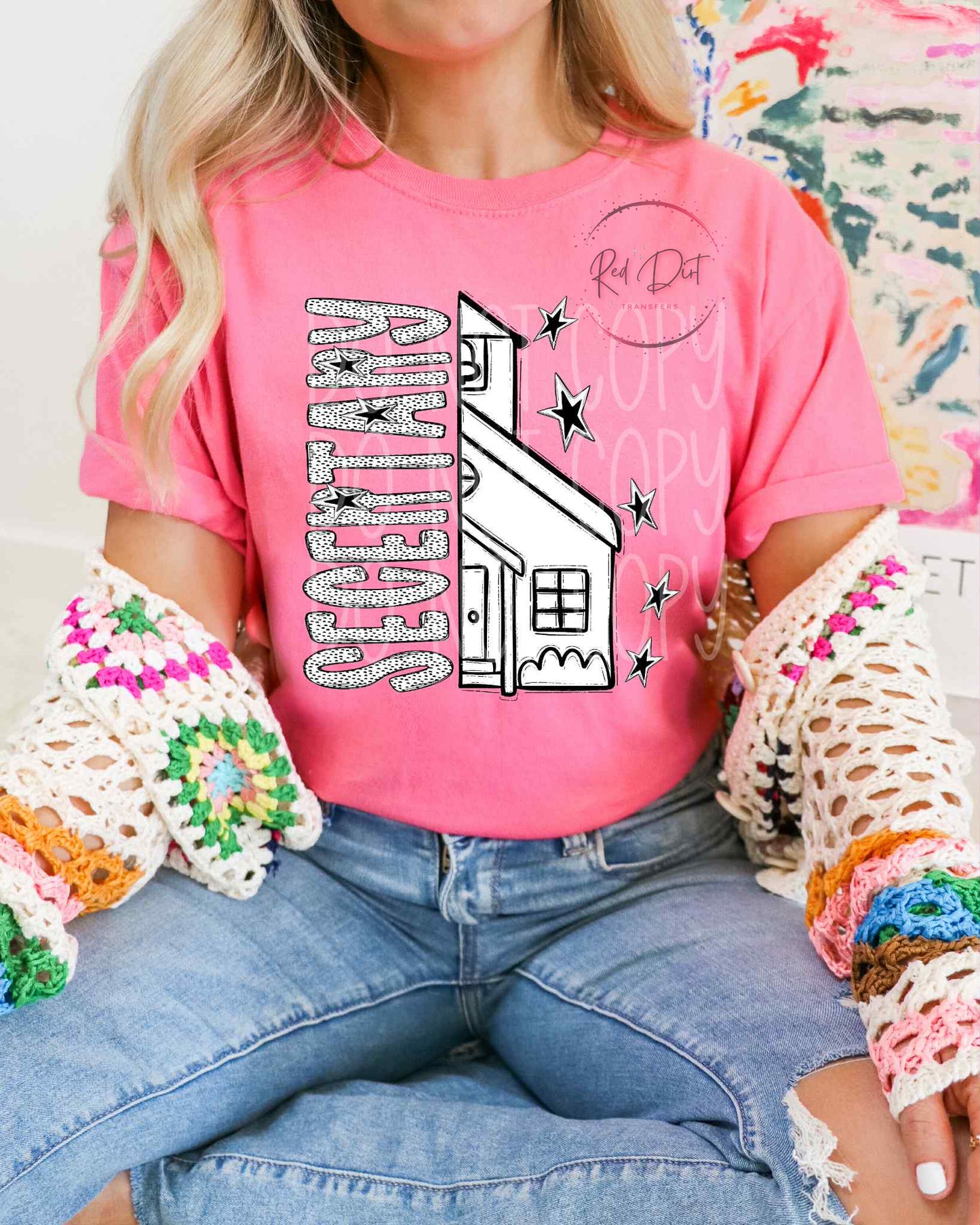 Secretary Dots T-Shirt | Trendy School Shirt | Fast Shipping | Super Soft Shirts for Men/Women/Kid's