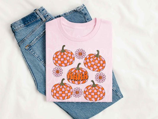 Mama Groovy Pumpkins DTF Transfer | Trendy Fall DTF Transfer | High Quality Image Transfers | Ready to Press | Instant Peel