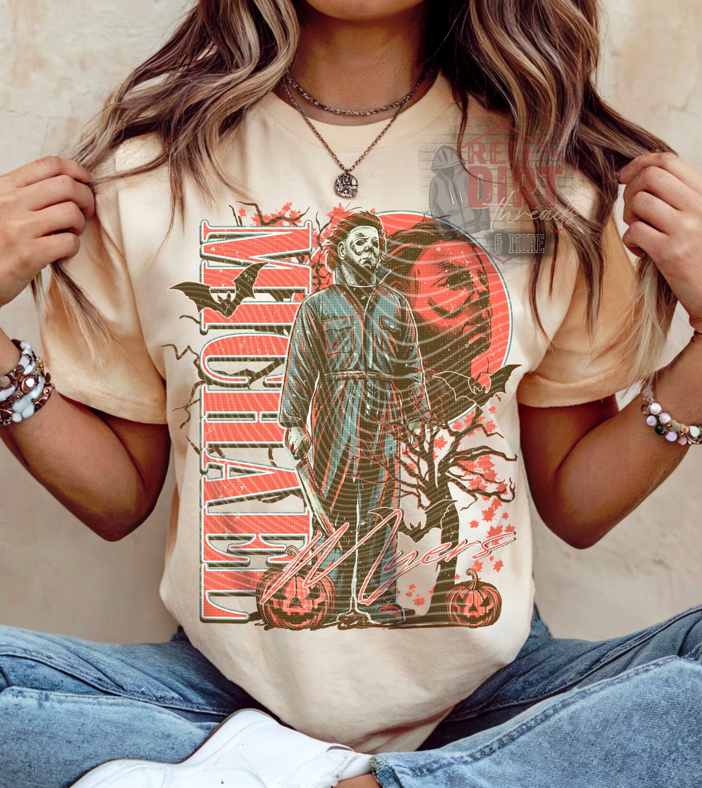 Vintage Michael DTF Transfer | Trendy Horror Characters DTF Transfer | High Quality Image Transfers | Ready to Press | Fast Shipping