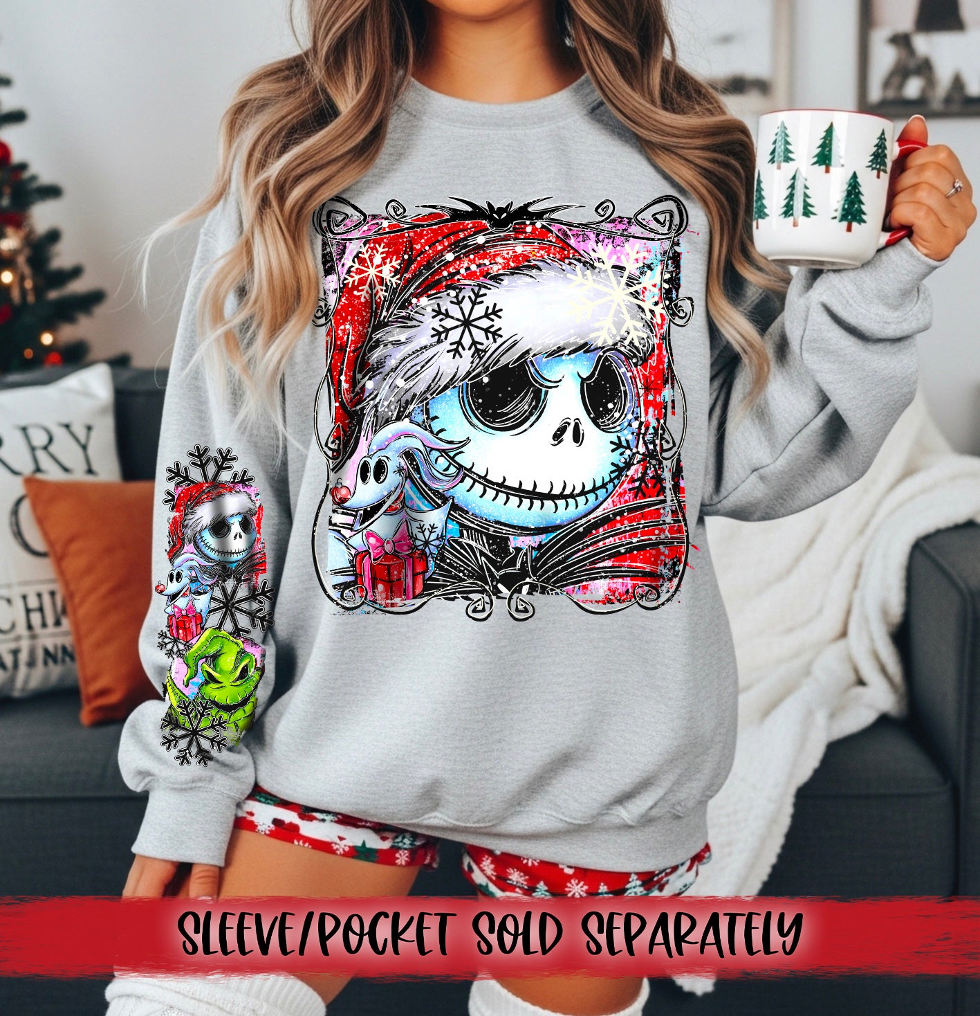 Jack DTF Transfer | Trendy Christmas DTF Transfer | High Quality Image Transfers | Ready to Press | Instant Peel