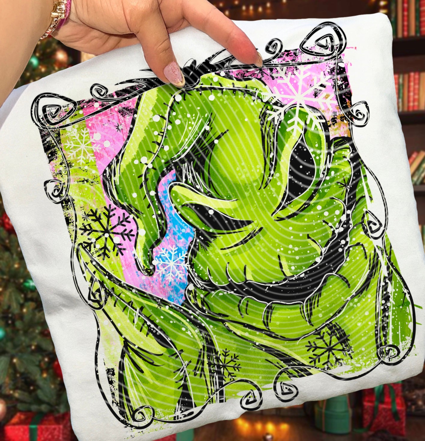 NBC Boog DTF Transfer | Trendy Christmas DTF Transfer | High Quality Image Transfers | Ready to Press | Instant Peel