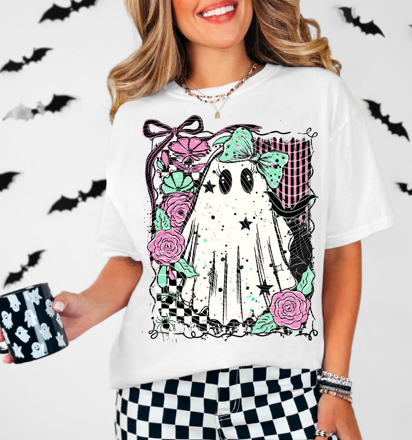Pastel Ghost T-Shirt | Trendy Halloween Shirt | Fast Shipping | Super Soft Shirts for Men/Women/Kid's
