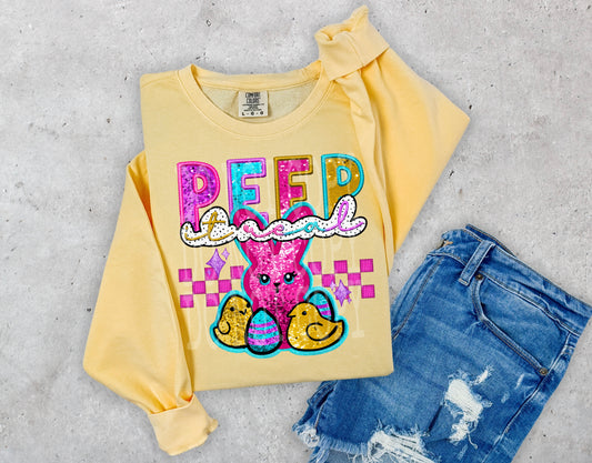 Peep It Real DTF Transfer | Trendy Easter DTF Transfer | Ready to Press | High Quality DTF Transfers | Fast Shipping