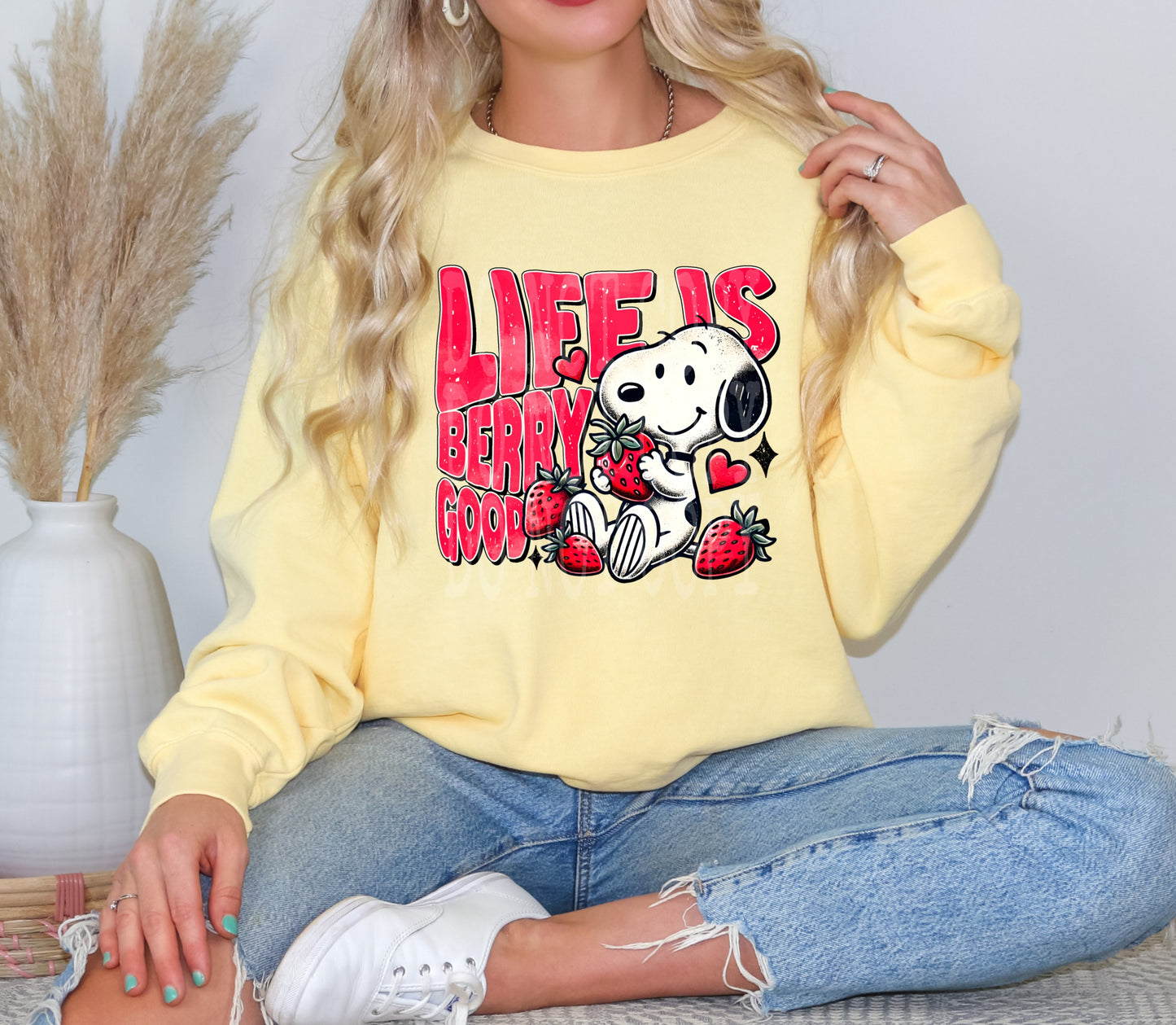 Life is Berry Good DTF Transfer | Trendy DTF Transfer | Ready to Press | High Quality DTF Transfers | Fast Shipping