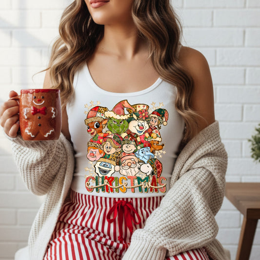 Christmas Crew DTF Transfer | Trendy Christmas DTF Transfer | High Quality Image Transfers | Ready to Press | Instant Peel