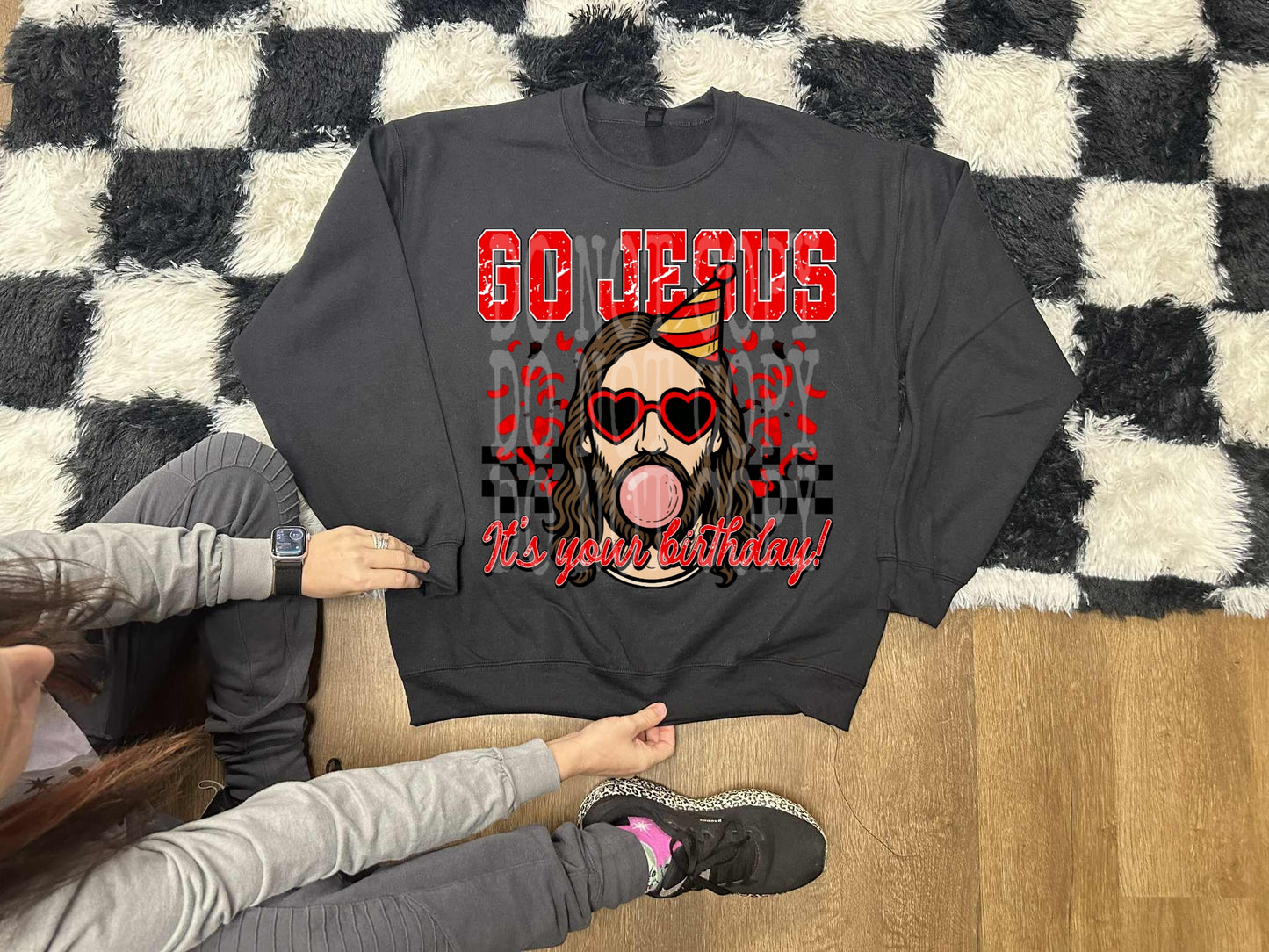 Go Jesus It's Your Birthday DTF Transfer | Trendy Christmas DTF Transfer | High Quality Image Transfers | Ready to Press | Instant Peel