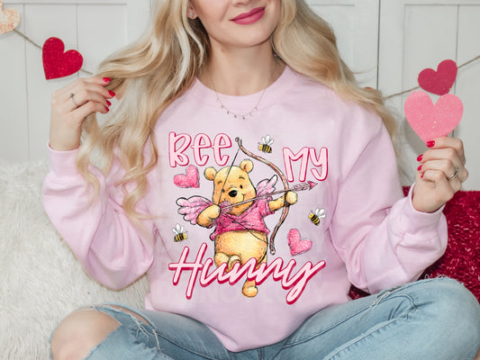 Bee My Hunny DTF Transfer | Trendy Valentine's Day DTF Transfer | High Quality Image Transfers | Ready to Press | Instant Peel