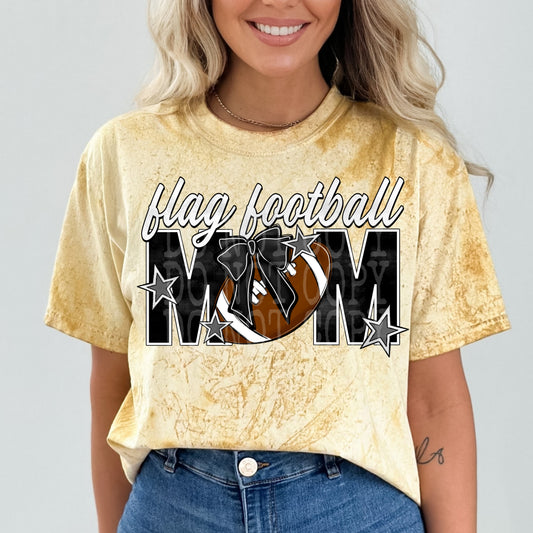 Flag Football Mom DTF Transfer Ready to Press | Flag Football DTF | Sports Mom Transfer | Game Day DTF | Red Dirt Transfers