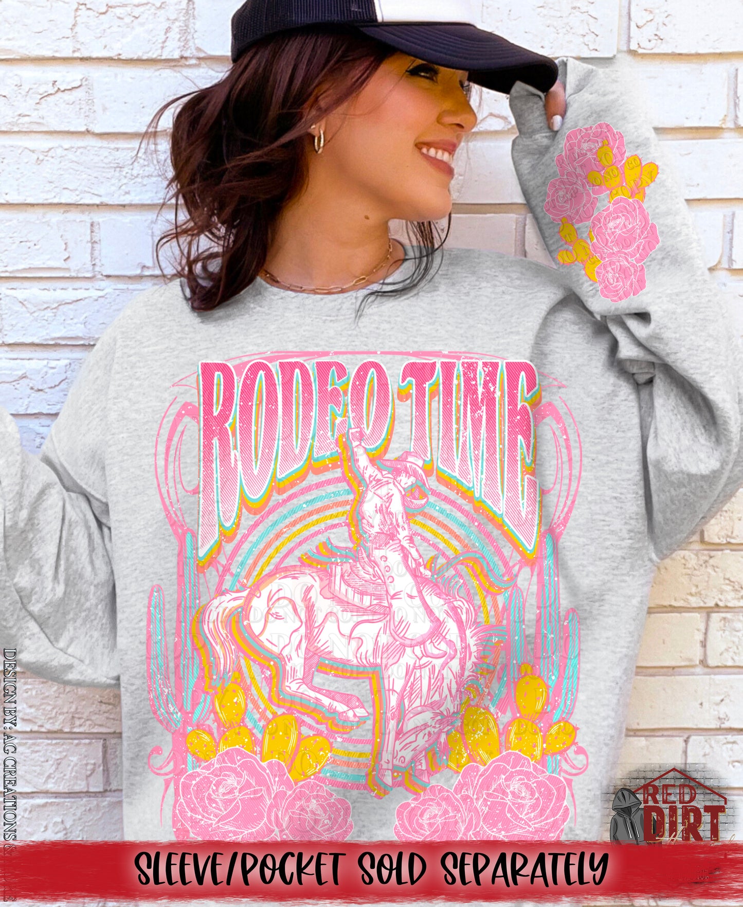 Rodeo Time DTF Transfer | Trendy Rodeo DTF Transfer | High Quality Image Transfers | Ready to Press | Fast Shipping