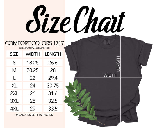 Comfort Colors Adult Blank T-Shirt