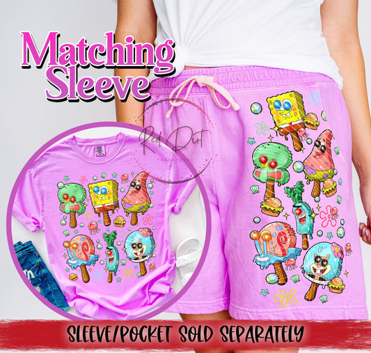 Sponge Ice Cream DTF Transfer | Trendy Summer DTF Transfer | High Quality Image Transfers | Ready to Press | Fast Shipping