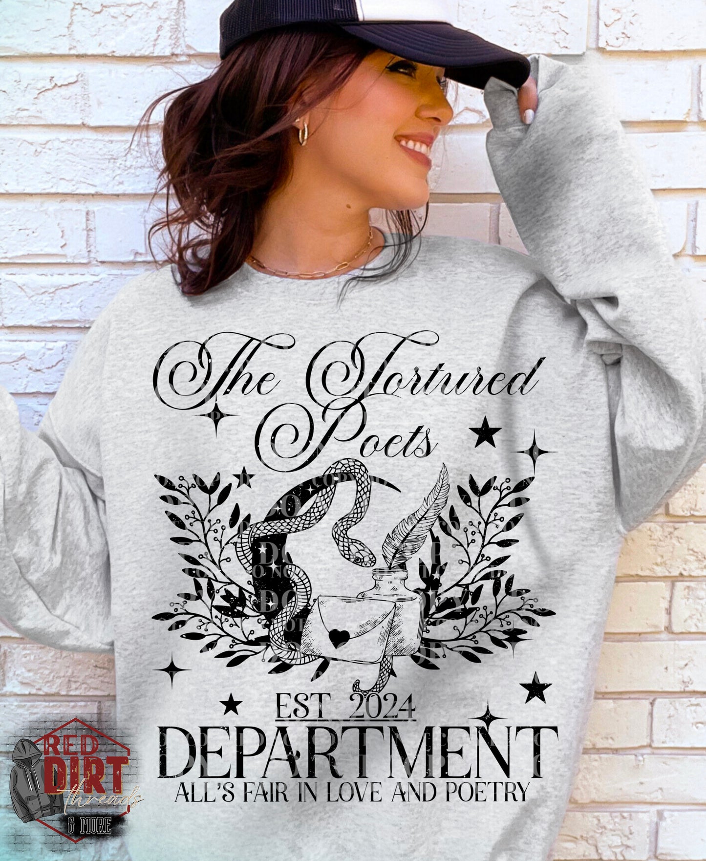 Tortured Poets DTF Transfer | Trendy Country Music DTF Transfer | Ready to Press | High Quality DTF Transfers | Fast Shipping
