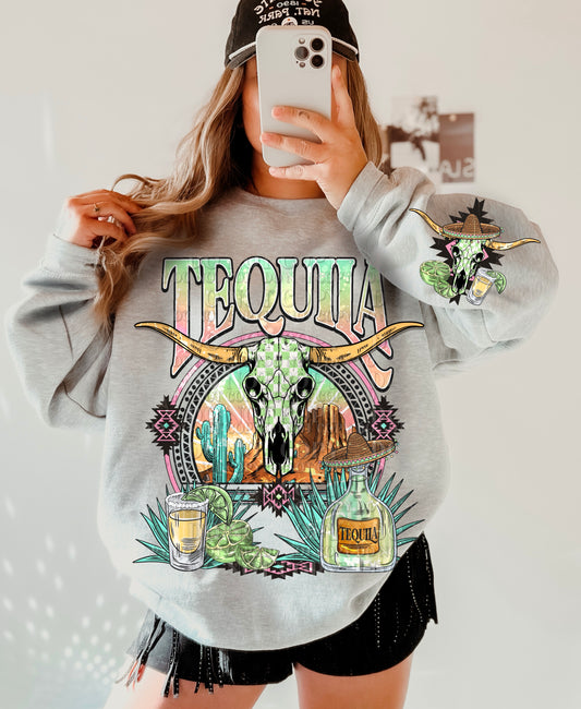 Tequila DTF Transfer | Trendy Boho DTF Transfer | High Quality Image Transfers | Ready to Press | Fast Shipping