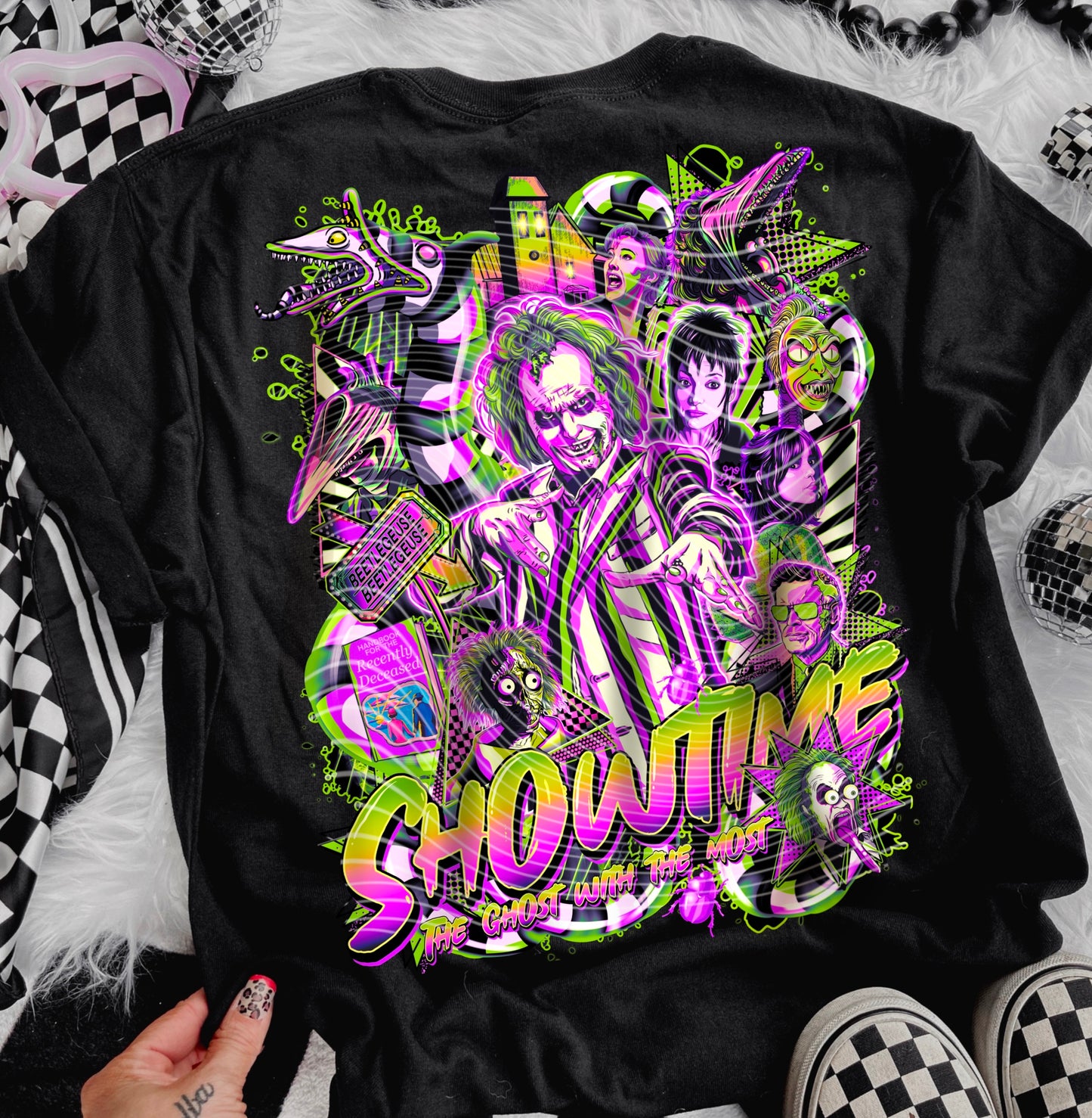 Showtime DTF Transfer | Trendy Halloween DTF Transfer | High Quality Image Transfers | Ready to Press | Instant Peel