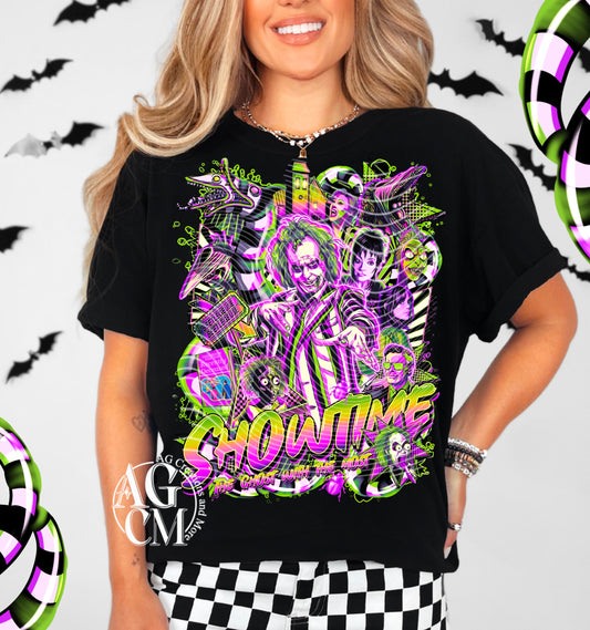 Showtime T-Shirt | Trendy Halloween Shirt | Fast Shipping | Super Soft Shirts for Men/Women/Kid's