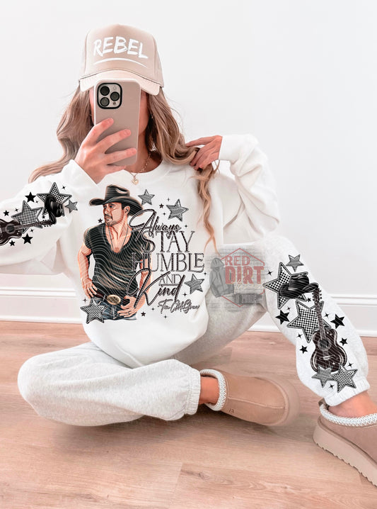 Stay Humble DTF Transfer | Trendy Country Music DTF Transfer | Ready to Press | High Quality DTF Transfers | Fast Shipping