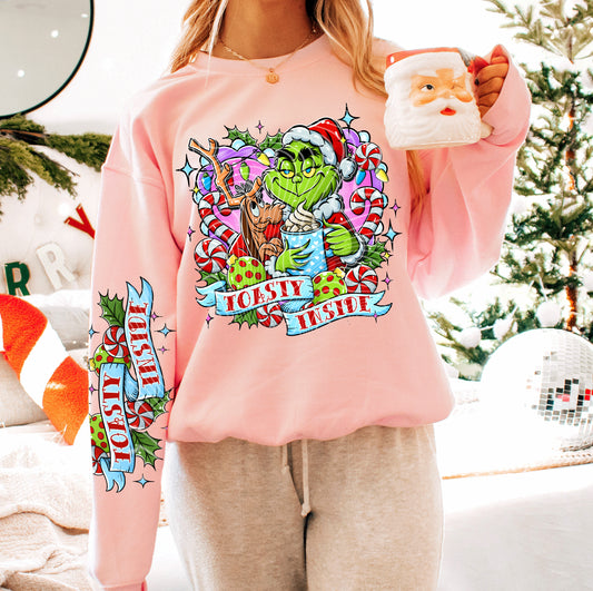 Toasty Inside DTF Transfer | Trendy Christmas DTF Transfer | Ready to Press | High Quality DTF Transfers | Fast Shipping