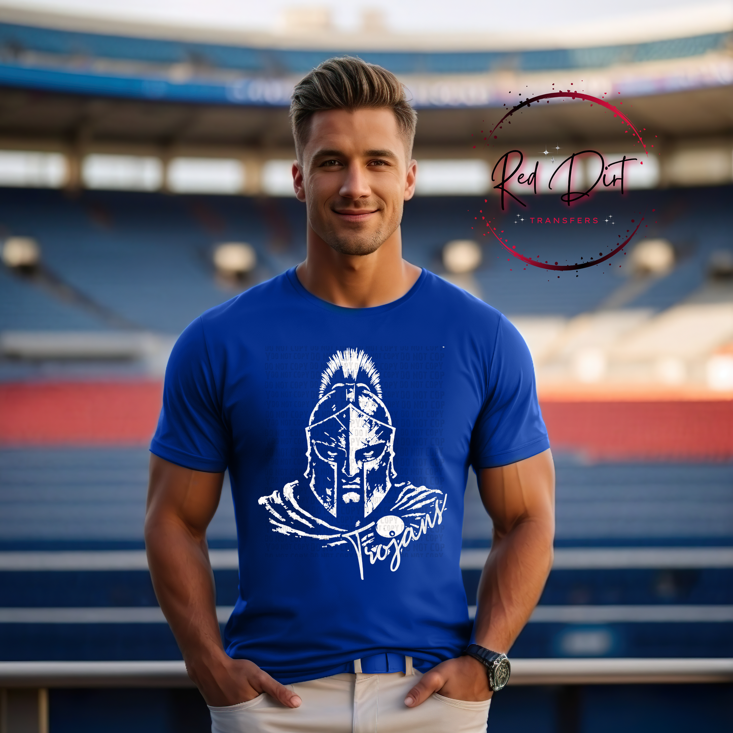 Aggressive Trojans Shirt, Trojans Mascot Shirt, School Spirit Shirt, Game Day Shirt, Bella Canvas Spirit Wear, Trojans Fan Apparel