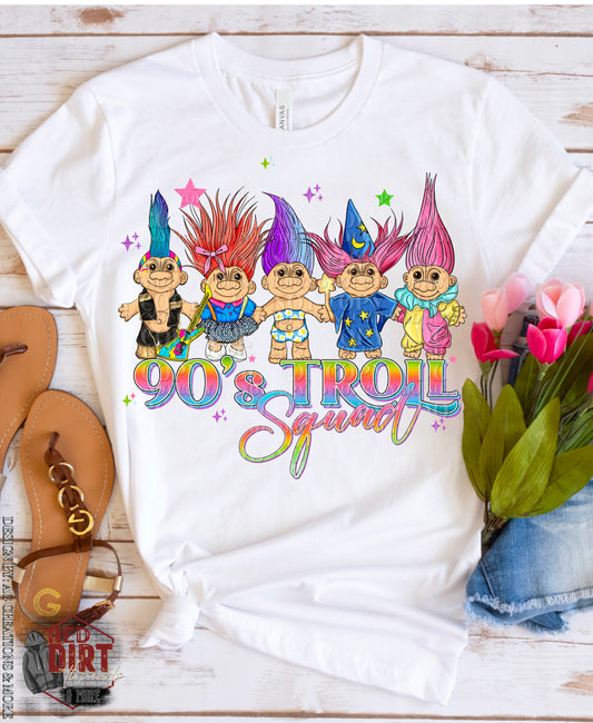 90's Squad DTF Transfer | Trendy Throwback DTF Transfer | Ready to Press | High Quality DTF Transfers | Fast Shipping