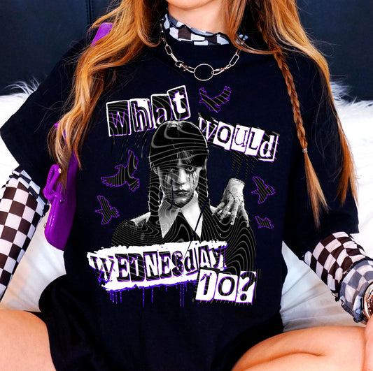 WWWD Purple T-Shirt | Trendy Halloween Shirt | Fast Shipping | Super Soft Shirts for Men/Women/Kid's
