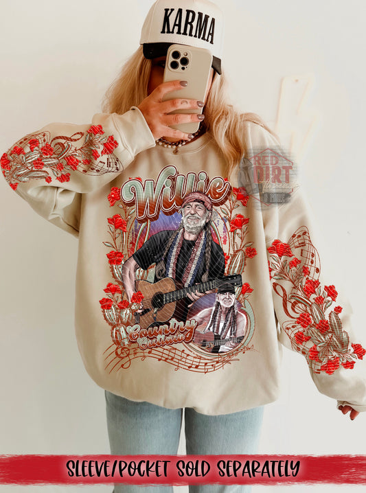 Country Outlaw DTF Transfer | Trendy Country Music DTF Transfer | High Quality Image Transfers | Ready to Press | Fast Shipping