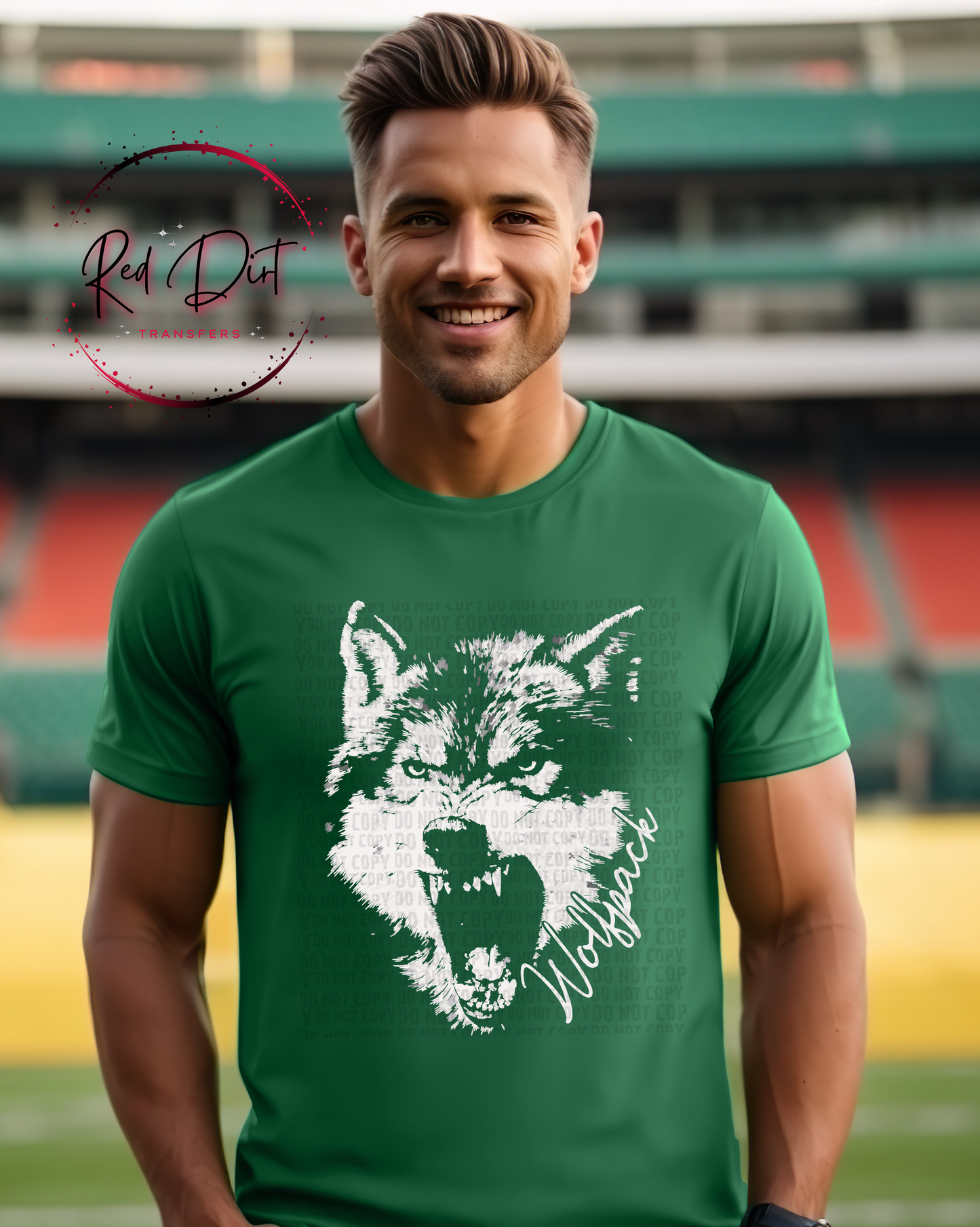 Aggressive Wolfpack Shirt, Wolfpack Mascot Shirt, School Spirit Shirt, Game Day Shirt, Bella Canvas Spirit Wear, Wiolfpack Fan Apparel