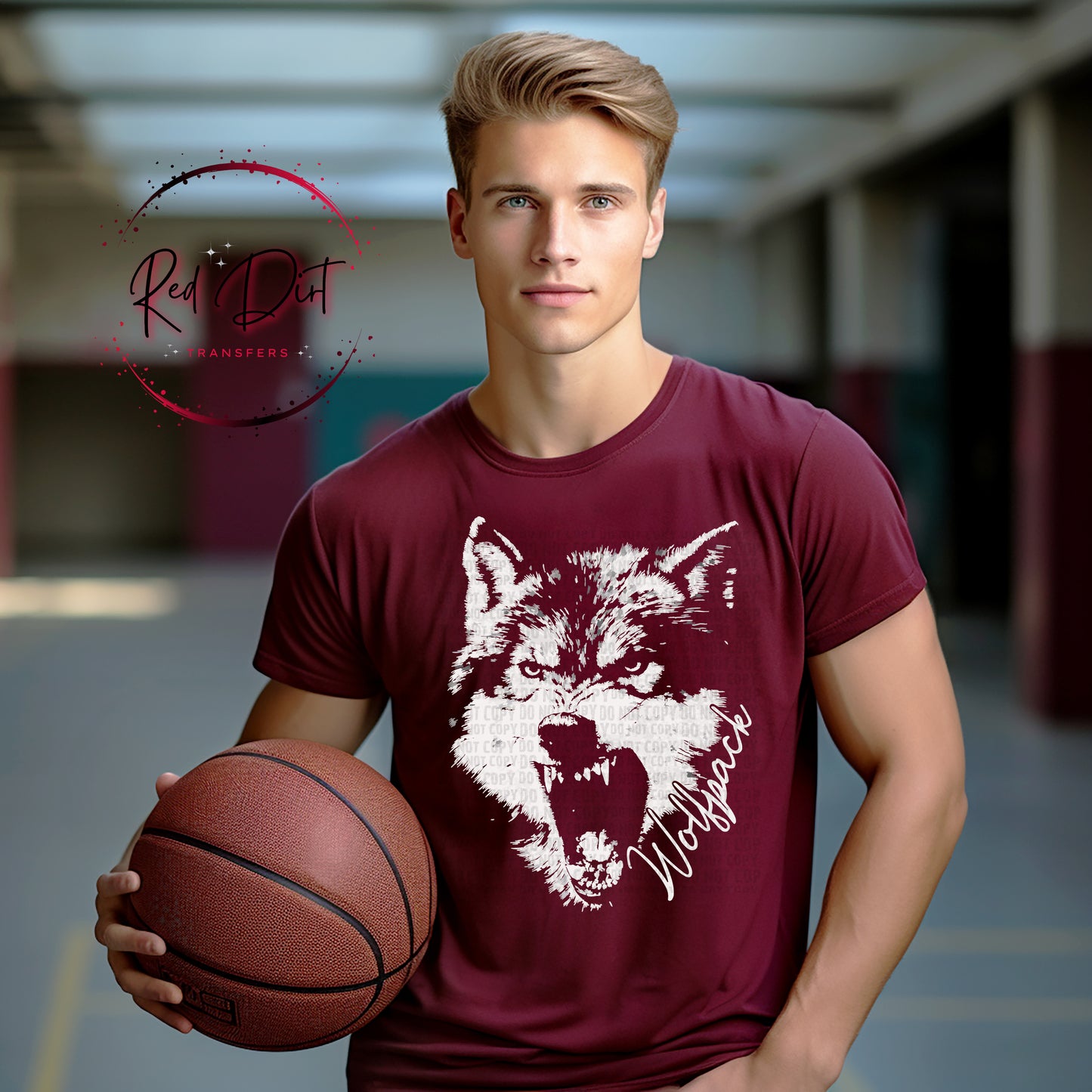 Aggressive Wolfpack Shirt, Wolfpack Mascot Shirt, School Spirit Shirt, Game Day Shirt, Bella Canvas Spirit Wear, Wiolfpack Fan Apparel