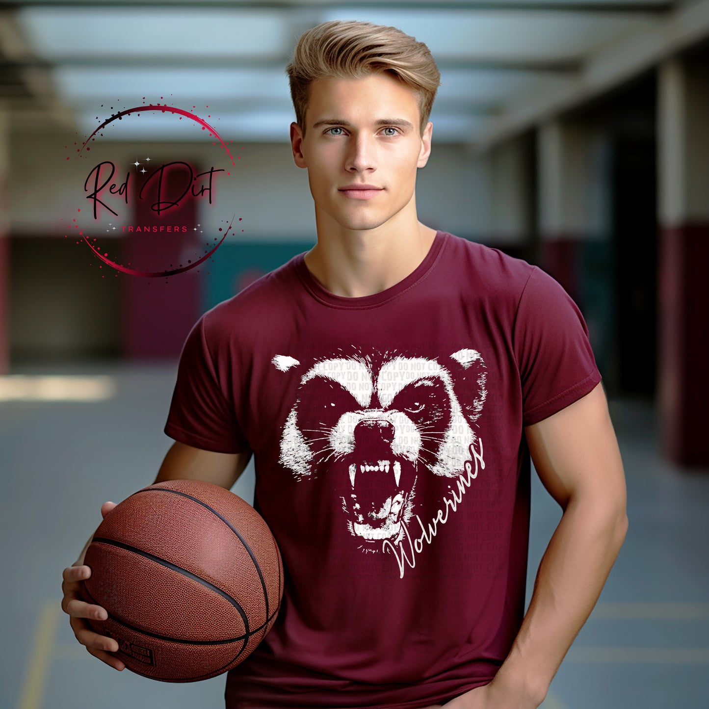 Aggressive Wolverines Shirt, Wolverines Mascot Shirt, School Spirit Shirt, Game Day Shirt, Bella Canvas Spirit Wear, Wolverines Fan Apparel
