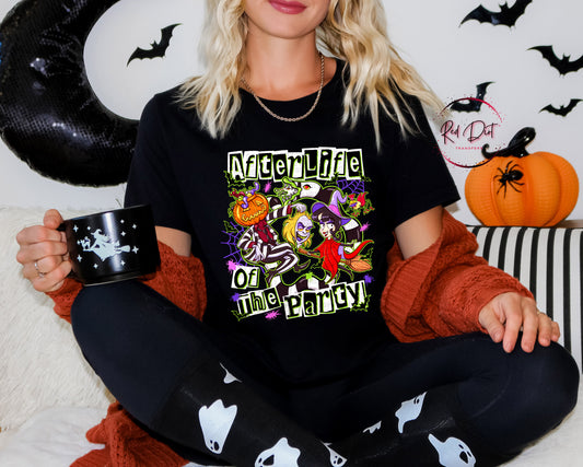 Afterlife of the Party T-Shirt | Trendy Halloween Shirt | Fast Shipping | Super Soft Shirts for Men/Women/Kid's