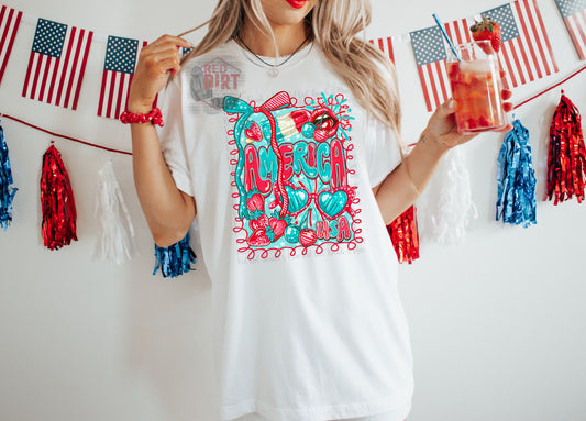 America T-Shirt | Trendy Independence Day Shirt | Fast Shipping | Super Soft Shirts for Men/Women/Kid's