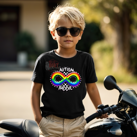 Autism Baddie T-Shirt | Trendy Autism Awareness Shirt | Fast Shipping | Super Soft Shirts for Men/Women/Kid's
